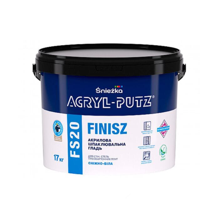 ШПАКЛЁВКА готовая ACRYL-PUTZ FINISH (17кг) Sniezka ШПАКЛЁВКА готовая ACRYL-PUTZ FINISH (17кг) Sniezka